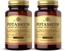 Solgar Potasium Amino Acid Complex - 100 Tablets, Paket 2 - Promotres Keseimbangan - Non-GMO, Vegan, Gluten Free, Dairy Free, Kosher - 200 Total pelayan