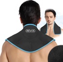 Paket Es Leher Revix Neck untuk Neck dan Shoulders, Terapi untuk Pemrosesan Fleksibilitas dan Mobilitas, Paket Jasa Dingin Dipakai kembali untuk Posting-Kerja, Hitam