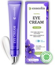 Caffeine Eye Cream for Dark Circles and Puffiness, Bags Under Eyes, Collagen Anti Aging Day and Night Corrector for Women