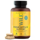 WILE Menopause dan Perimenopause Suplemen untuk Perempuan dengan Aswagandha - Bantuan Gejala Menopausal untuk Stres, Hot Flashes, Night Sweats - Tidur Sehat & Hormone Dukungan, Vegan, 30 Hamba