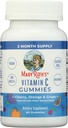 MaryRuth Organics Vitamin C Gummies 124; Tambahan untuk dukungan Imune & Overall Health Alag4; Dukungan Ammune: