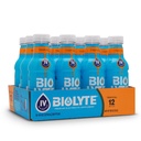 BIOLYTE Electrolite Drink - Doctor- Formulated Hidration Drink, HSA & FSA Electrolytes Water, kemoterapi Harus Haves for Women & Men, Rehydration IV Liquid in a Bottle - Tropical, 16 Fl Oz (12 Paket)