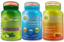 Hormonal, Digetical & Imune Dukung Bundle - DIM 200mg dengan BioPerine ® & Cruciferous Whole Foods + Vegan 3 - 1 Probiotic 50 Milion CFU + Liposomal Vitamin C 11100mg dengan Acerola Cherry - Tidak ada Pembakar