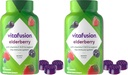 Vitamin Elderberry Gummy Vitamin, 90ct Elderberry Gummy Vitamin, Chewables, 90 Count (Paket 2)
