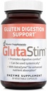 Suplemen Master GlutaStim - 30 Kapsul Vegetable - Gluten Diffic Dukungan - Menyediakan Dukungan Digetical + Gas & Bloating Relief - Vegan, Gluten Free - 30 Hamba