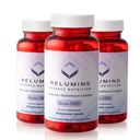 Pelepasan LGita-Glutathione, Alpha Lipoic Acid & Rose HIPS - Antioksidant Dukungan untuk Skin & Overall Wellness - 60 Veg Capsules x 3 Bottles (90- Day Supply)