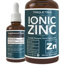 Ionic Liquid Zinc - 8 Bulan Suply, Adjustable Dosing for Dewasa - Abusi Tinggi, Vegan, Glass Bottle - Mendukung Sistem kekebalan, Otak & Thyroid Kesehatan - Suplemen Mineral (2 Oz)