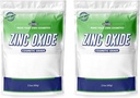 White Zinc Oxide Powder- 60 Gm (2.11 Oz (Paket 2)))
