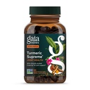 Gaia Herbs Supreme Turmeric Communied Health - Gabungan Support - With Quercetin, Black Pepper, Boswellia, Ginger Root, Curcuminoid, & more- 120 Liquid Phyto- Capsules (30- Day Supply)