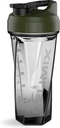 HELIMIX 2.0 Vortex Blender Shaker Bottle Holds upto 28oz 124; No Blending Ball or Whilk 124; USA Made 126; Portable Pre Workout Whey Protein Shaker Cup 124; Mixes Cocktails Smoothies Smokes 144; Top Rack Safe