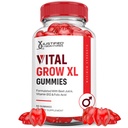 Laboratorium Berhak Membentuk XL Performance Gummies 1000MG Advanced Formula Femula Diatur dengan ACV PAPB Beet Juice Powder B12 Vegan Non GMO 60 Gummys