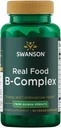 Swanson Real Food Vitamin B- Kompleks 60 Veg Capsules