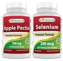 Terbaik Apel Pectin 700 mg & Selenium 200 mcg