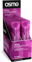 Osmo Aktif Hidration Electrolite Powder - Termasuk Sodium, Magnesium, Potasium, Karbs & Vitamin, Semua Ingredisasi Alam, 3X Hidration Lebih Cepat, Boosts Power & Endurance - 20 Paket, BlackBerry