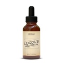 Solusi Lugol 2% 1oz Glass Dropper Bottle. Berisi Potasium Iodide dan Iodin, 30ml