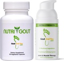 Suplemen Acid Uric NutriGout dan Extra Strength Relief Topical Cream