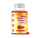 Vitamatic Sugar Free Vitamin D3- 120 Pectin Based Gummies - Great Taste - Healthy Bones, Mood & Imune System Fungsi - Non-GMO - 120 Servings (1000 IU)