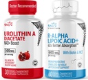 Fusi Alam Urolithish A Diacetat 500mg & R Alpha Lipoic Acid 600mg (60 Capsules) - Antioksidant / Energy Bundle