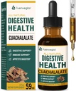 Cuachalalate Digetical Drops: Herbal Suplemen w / Licorice Root, Dandelion, Clove, Cancerina, & Kalawalla Extract for Upset Thomach Relief, Gastric Health, & Imune System Support. 2oz