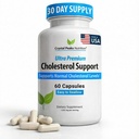 Tambahan Kolesterol - All--Natural Ingreations untuk mendukung Levels Normal Colesterol. Mendukung sirkuit optimal. 60 Capsules