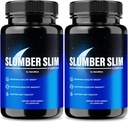 (2 Paket) Slumber Slim Weight Loss, Kompleks SlumberSlim Resmi, Semua Pil Alam untuk Mendukung Fitness dan Overall Wellness, Premium Keto Capsules, Slumber Slim Review (120 Capsules)