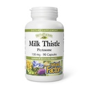 HerbalFactors by Natural Factors, Milk Thistle Phytosome, Promotes Healthy Liver Fungsi dengan Dandelion dan Turmeric, 90 kapsul (90 porsi)