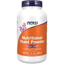Suplemen NOW, Nutrationary Yeast Powder Dibentuk dengan B- Vitamin Tambahan, 10-Ounce