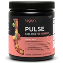 LEGION Pulse Pra Workout Suplemen - Semua Oxide Natural Nitric Preworkwork Minum untuk Boost Energy, Creatine Free, alami Sweetened, Beta Alanine, Citrulline, Alpha GPC (Caffeine Free Sour Candy)