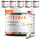 Meno- Menopause Hormonal Balance for Women, Estrogen Soy Soy Isoflavones Suplement for Women, Ashwagandha, Black Cohosh Hot Flashes Menopause Relief, Night Sweats Relief 360Caps
