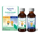 Anak-anak Hyland Cold and Cough, Day and Night Combo Pack, Cold Medicine for Ages 2 and up, Grape Flavor Syrough Cough Medicine for Kid, Nasal Decongestant, 4 Fl Oz (Paket 2)