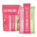 Varian GORGIE Glow Pack 15 Sticks, Electrolyte Powder Healthy Drink Acid, Aquamin, Vitamin C & D, Progrents, No Sugar, Antioksidants for Hydration, Skin Care, and Gut Balance