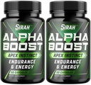 Testosteron Booster for Men - Male Enhancing Supplement - Test Booster for Endurance, Drive, Stamina, Strange, Size, Libido & Lean Muscle Growth - Dupport Heally Blood Circulation - 120 Pil Darah