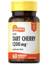 Sundance Tart Cherry Capsules 1200 mg 124; 60 Count 124; Tradisional Herb 124; Non-GMO dan Gluten Free Suplement