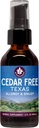 WishGarden Herbs Cedar- Free Texas Allergy & Sinus - Plant-Based Herbal Allergy Relief for Dewasa, Membantu Soothe Cedar Fever Sympitics, Zona 5 Allergy Formula, Texas Cedar Fever Relief Drops, 2oz