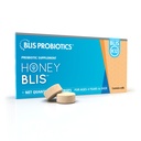 BLIS HoneyBlis Oral Probiotic Throat Lozenges - Manuka Honey, K12, Imune Dukungan - 16 Lozenges
