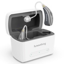 Hearing Aids for Seniors Rechargable with Noise Cantelling, 16 Channel Digital OTC PSAP Personal Sound Amplification Products Devices for Dewas with Real Voice