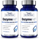 Perbaikan EnzymeMD 1MD - Digetical Enzymes - Dokter Formulated 124.18 Plant - berbasis Enzymes - Gas & Bloating Dukungan: 124; 120 Capsules (2- Pack)