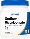 Sodium Bikarbonat (2 LB) tanpa biaya - 600mg Per Serving, Non-GMO, Gluten Free