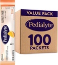 Pedialyte Electrolite Powder Packet, Orange, Hidration Drink, 100 Single-Serving Powder Packet