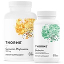 THORNE - Overall Wellness Bundle - Curcumin Phytoome & Berberine - 30 sampai 60 Servings