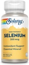 Solaray Selenium 200 Mcg Tinggi Potensi, 100 Ct