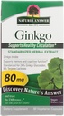 Nature 's Respon Ginkgo Leaf Vegetarian Capsules, 60- Count