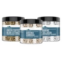 Elemen Bumi Garcinia Cambogia, Green Coffee Bean, & Marine Collagen Bundle (200 Capsules Masing-masing), Pure & Undiluted, No Additives