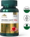 Premium Ubiquinol CoQ10 + BioPerine (100mg) = 124; Antioksidant for Heart Health (1 Botol - 60 Softgels-2mo Supply) Atter4; High Absorpsi Heart & Vascular Vitamin 124; None-GMO & Gluten Bebas