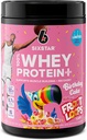 Enam Bintang Whey Protein Powder ditambah 124; Pembangunan Muscle & Pemulihan Ditambah Dukungan Ammuniune Atlas 124; Pembangunan Otot untuk Pria & Perempuan & Perempuan; Froot Kellogg Loops Kue Ulang Tahun 1244lb