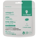 Suplemen DHA (60) 124; konsentrasi ganda Omega 3 DHA 500mg PER Capsule - 1 hari 124; Brain & Eye Health Support 14; Vegan DHA - Omega 3 Algae Oil 124; DHA 1000mg x 2 Capsules 24; 2 Bulan Supply 124;