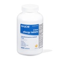 MAJOR 4 Hour Allergy Tablet - Chlorpheniramine Malaete - 4 mg - Antihistamin - 1000 Count