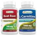 Beet Root Powder 500 Mg & L- Carnitine 100m