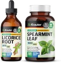 BIO KRAUTER Spearmint 100 Capsules & Licorice Tincture 4 Fl.