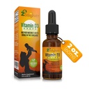 Vitamin D Drops for Infants - Baby Vitamin D Drops 1000 IU 2Fl Oz - Liquid Vitamin D3 Organik dengan Max Absorpsi Formula Newmula, Toddlers, Kids dan Dewasa
